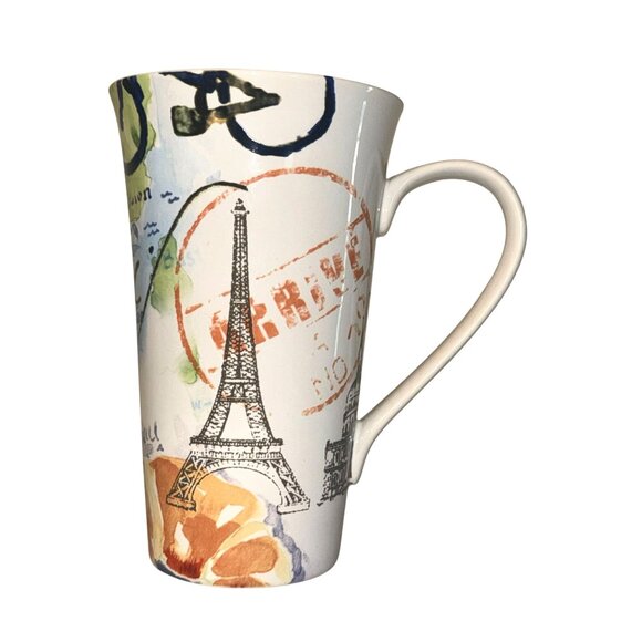 Provence Region Watercolor Art Ceramic Travel Mug France Landmarks Souvenir - Picture 2 of 6